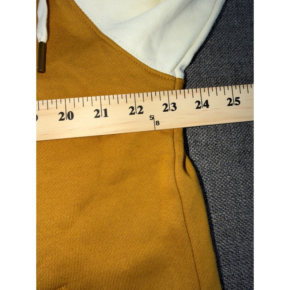 Mitchell & Ness Pittsburgh Penguins NHL Dusted Fleece Varsity Jacket Gold Large - Picture 10 of 13